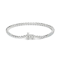 Shinola Bracelets|Shop All Women'S Jewelry|1 Carat 7" Diamond Tennis Bracelet White Gold