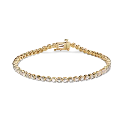 Shinola Bracelets|Shop All Women'S Jewelry|1 Carat 7" Diamond Tennis Bracelet Yellow Gold