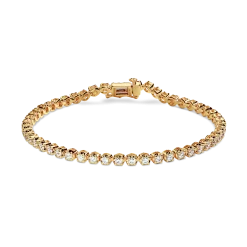 Shinola Bracelets|Best Sellers|2 Carat 7" Diamond Tennis Bracelet Yellow Gold