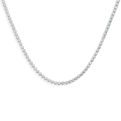 Shinola Shop All Women'S Jewelry|Necklaces|7 Carat Diamond Tennis Necklace White Gold