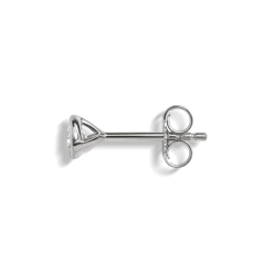 Shinola Shop All Women'S Jewelry|Fine Jewelry|1/4 Carat Round Diamond Bezel Studs White Gold