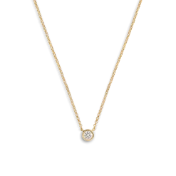 Shinola Shop All Women'S Jewelry|Necklaces|Round Diamond Necklace 1/4 Carat
