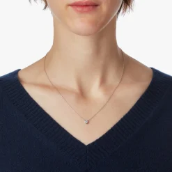 Shinola Shop All Women'S Jewelry|Necklaces|1/4 Carat Round Diamond Necklace