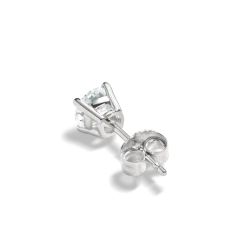 Shinola Shop All Women'S Jewelry|Fine Jewelry|1 Carat Round Diamond Studs White Gold
