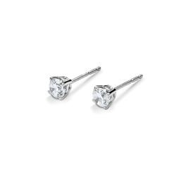 Shinola Shop All Women'S Jewelry|Fine Jewelry|1/2 Carat Round Diamond Studs White Gold