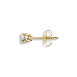 Shinola Shop All Women'S Jewelry|14K Gold|1/2 Carat Round Diamond Studs Yellow Gold