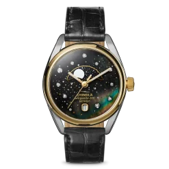 Shinola Mother Of Pearl Watches|Diamonds|Celestial Derby Watch