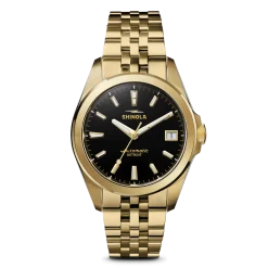Shinola Gold Watches|Sport Watches|Circadian Monster Automatic Watch Gold