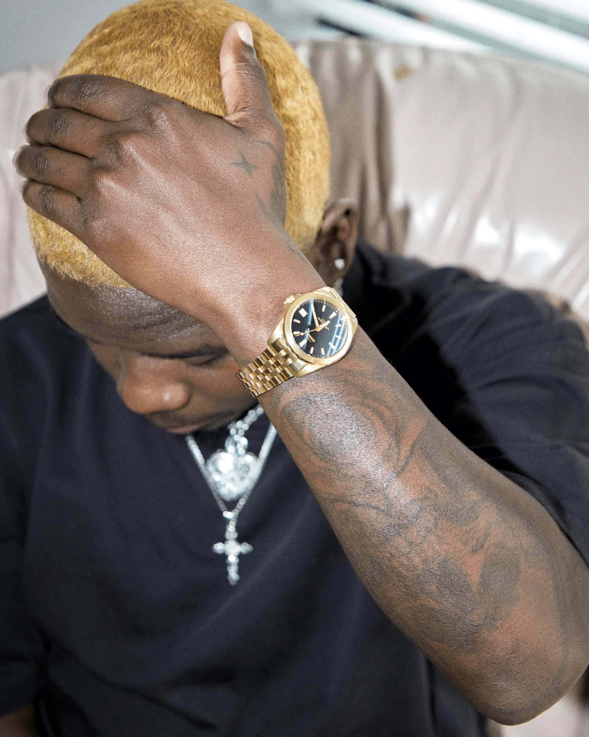 Shinola Gold Watches|Sport Watches|Circadian Monster Automatic Watch Gold