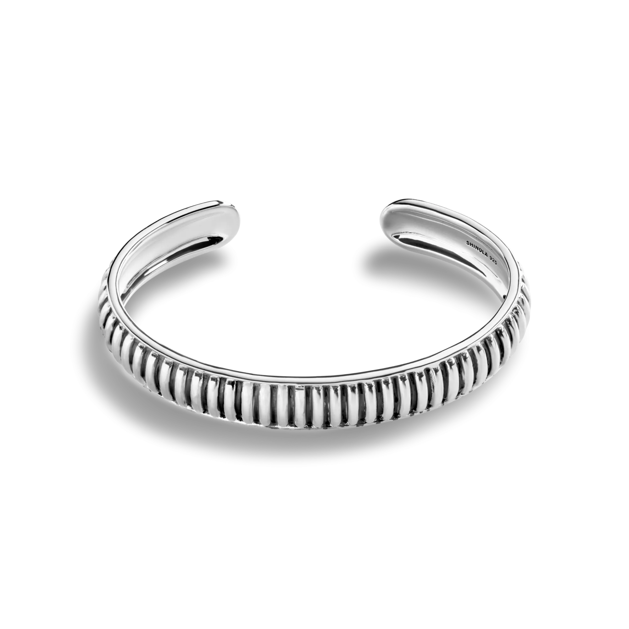 Shinola Bracelets|Bracelets|Coin Edge Cuff Bracelet