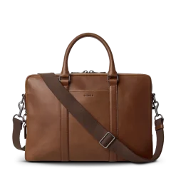 Shinola Best Sellers|Briefcases|Computer Briefcase Medium Brown
