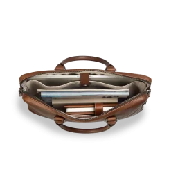 Shinola Best Sellers|Briefcases|Computer Briefcase Medium Brown