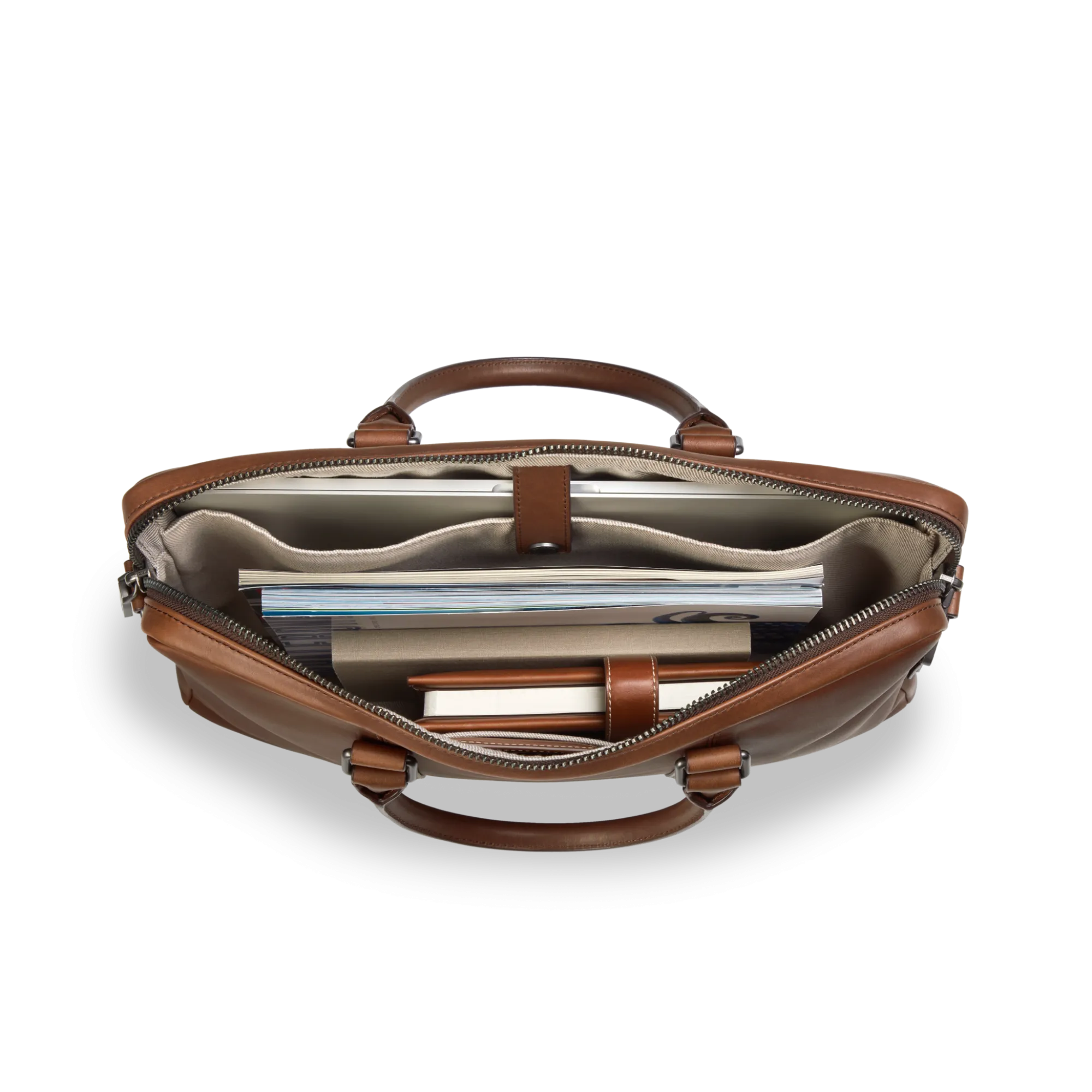 Shinola Best Sellers|Briefcases|Computer Briefcase Medium Brown