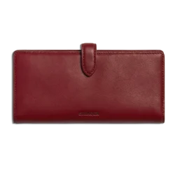 Shinola New Arrivals|Wallets|Continental Snap Wallet Ruby