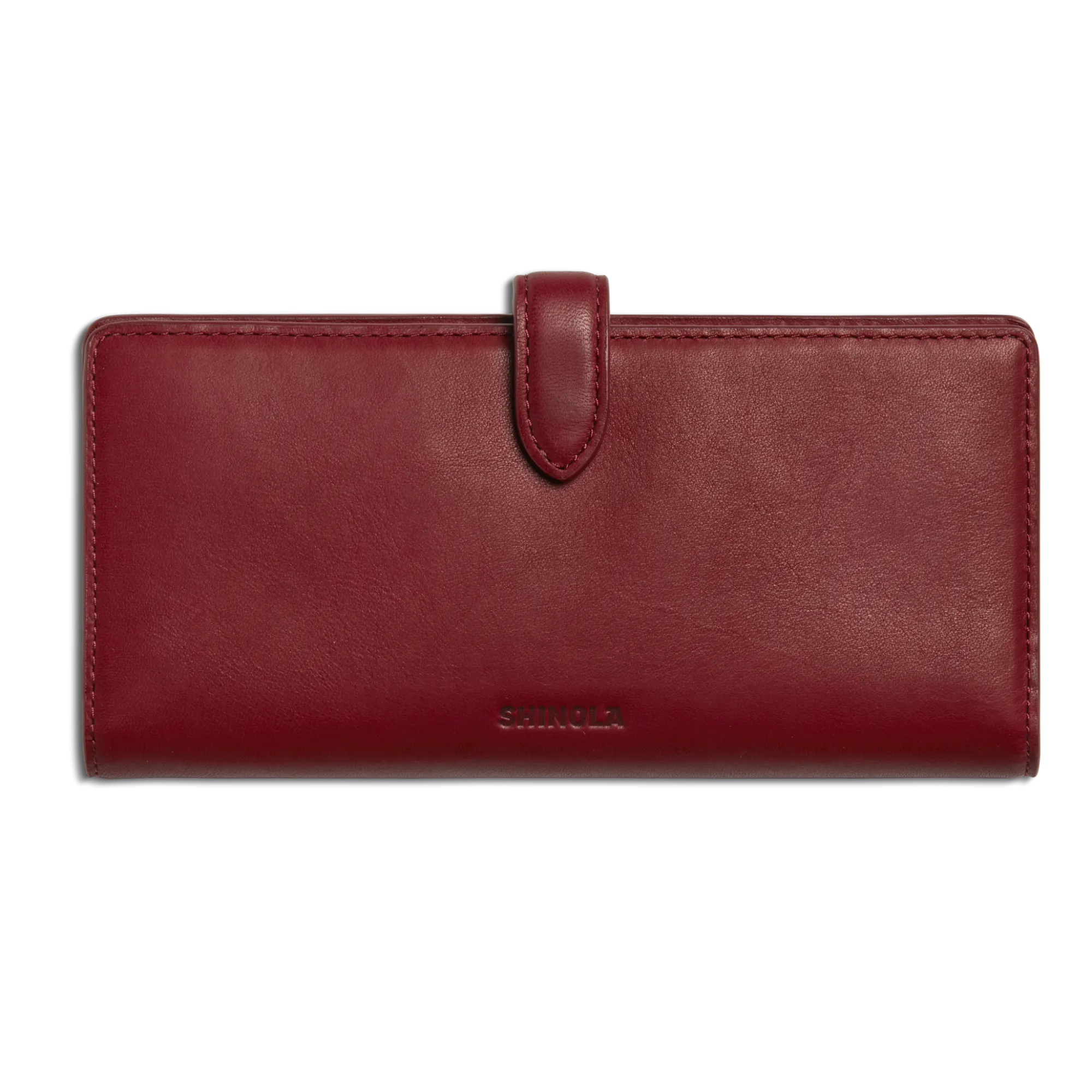 Shinola New Arrivals|Wallets|Continental Snap Wallet Ruby