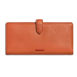 Shinola New Arrivals|Wallets|Continental Snap Wallet Rust