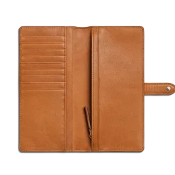 Shinola New Arrivals|Wallets|Continental Snap Wallet Tan