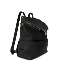 Shinola Backpacks|Backpacks|Convertible Pocket Backpack Brand Stripe / Black