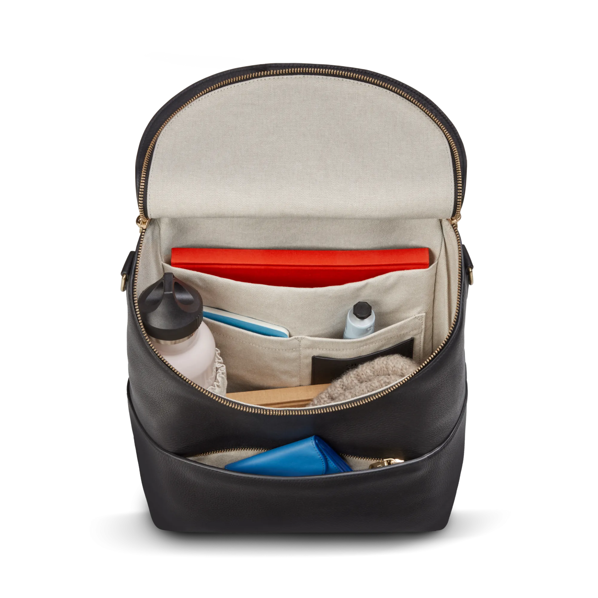 Shinola Backpacks|Backpacks|Convertible Pocket Backpack Brand Stripe / Black