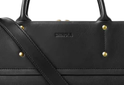 Shinola Briefcases|Tote Bags|Day Satchel Black
