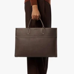 Shinola Briefcases|Tote Bags|Day Satchel Espresso