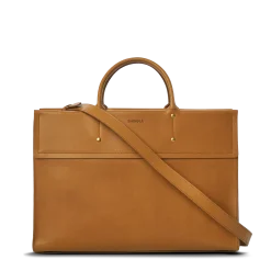Shinola Briefcases|Tote Bags|Day Satchel Tan