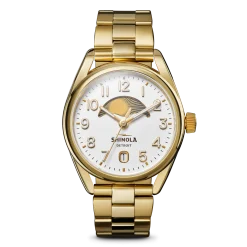 Shinola Derby|Gold Watches|Derby Watch Day & Night