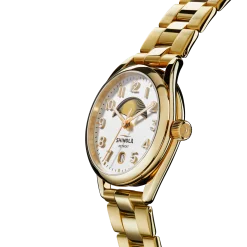 Shinola Derby|Gold Watches|Derby Watch Day & Night