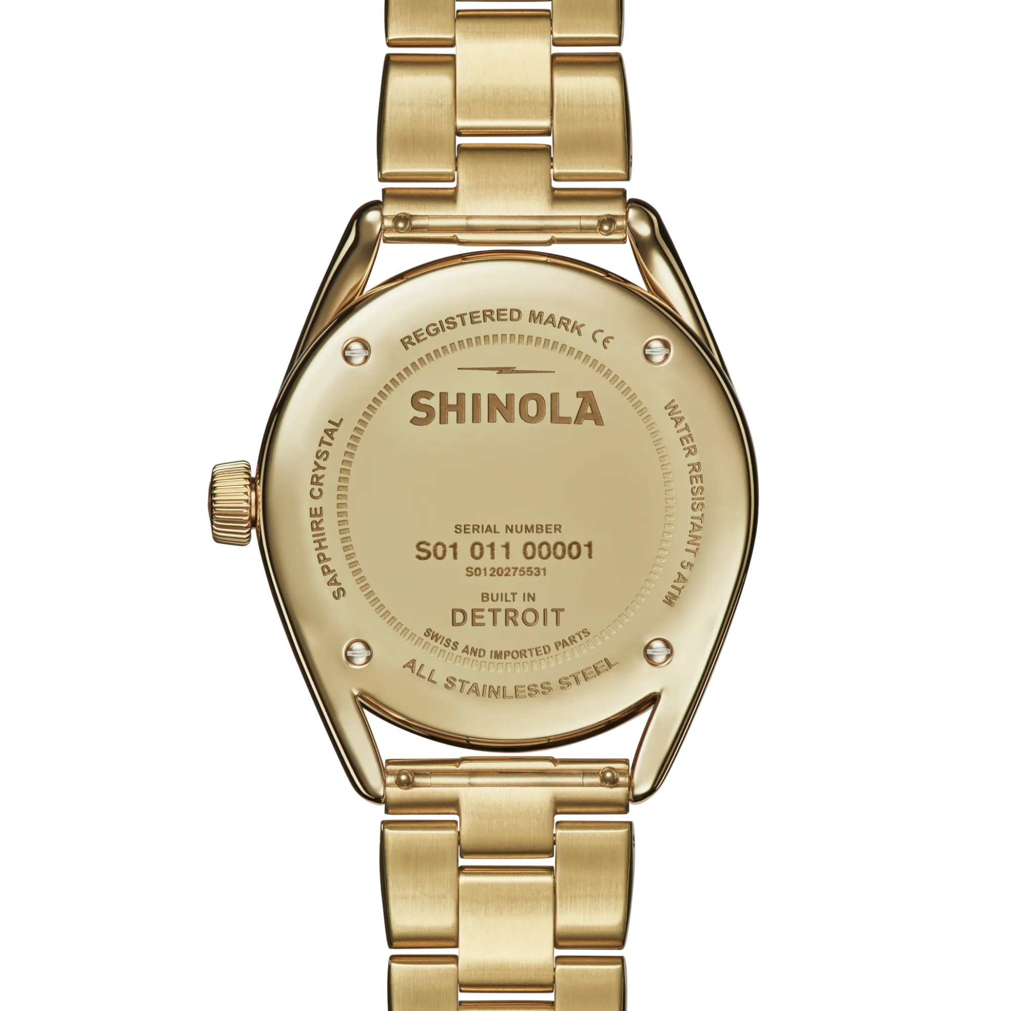 Shinola Derby|Gold Watches|Derby Watch Day & Night