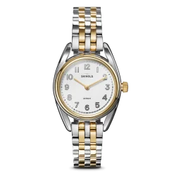 Shinola Derby|Two-Tone Watches|Derby Watch Cream