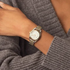 Shinola Derby|Two-Tone Watches|Derby Watch Cream