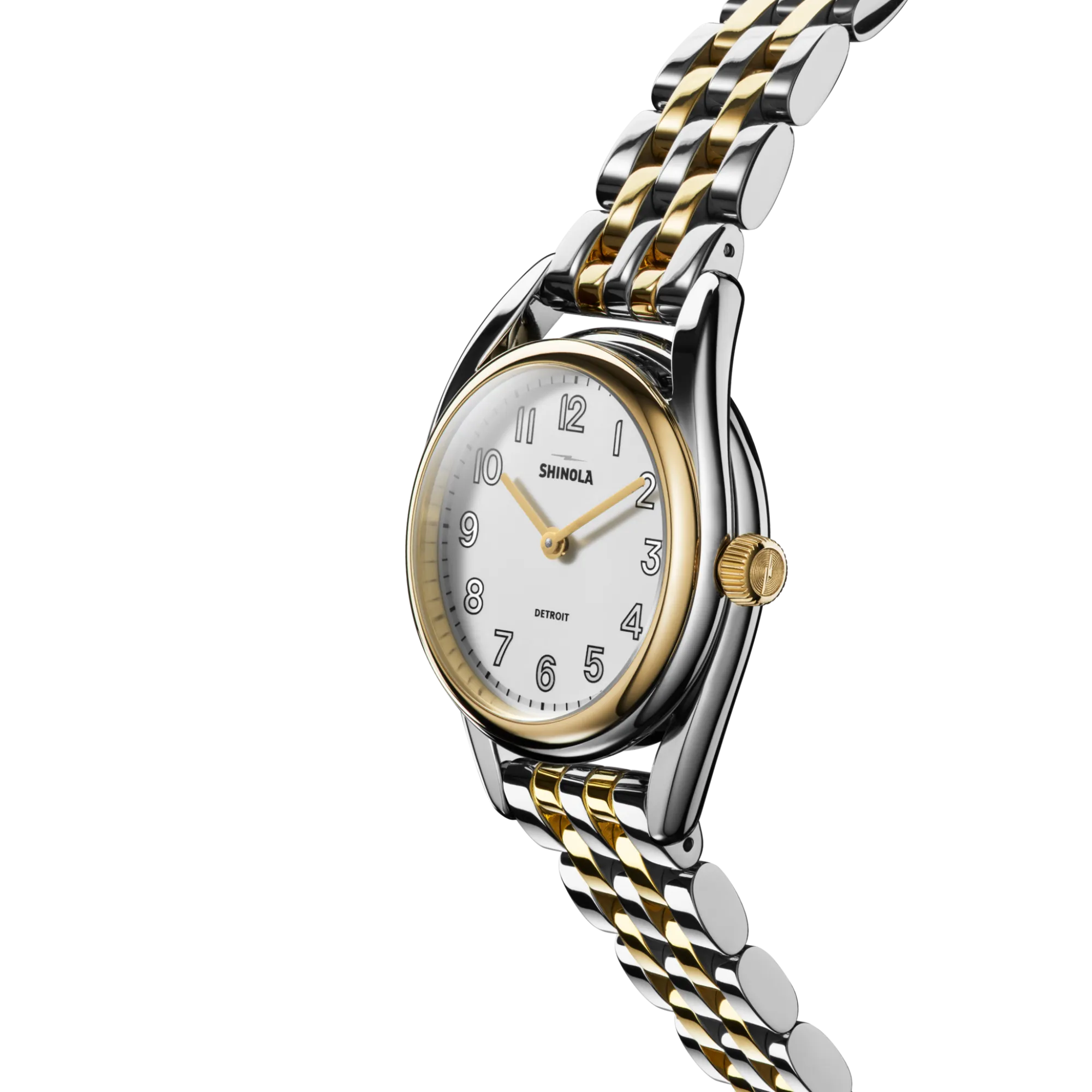 Shinola Derby|Two-Tone Watches|Derby Watch Cream