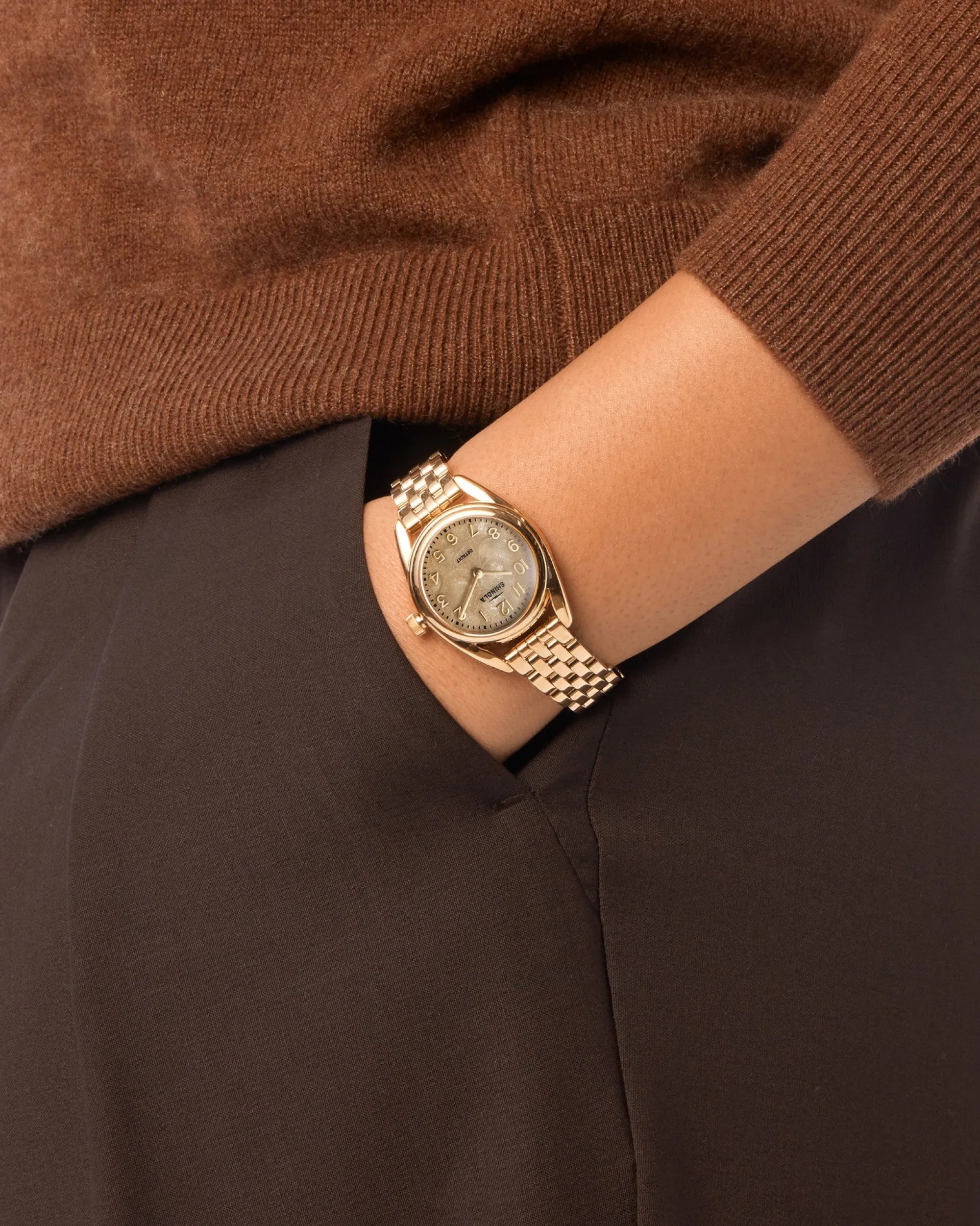Shinola Derby|Gold Watches|Derby Watch Petoskey