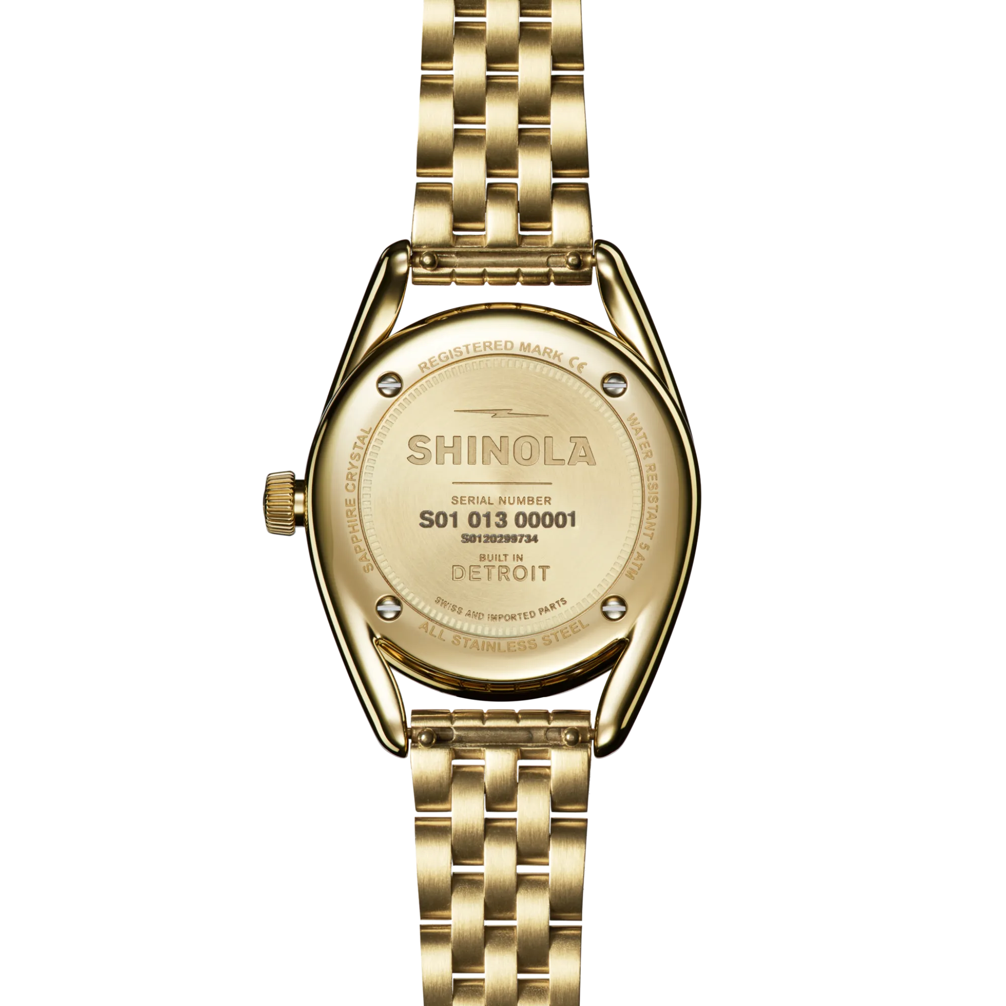 Shinola Derby|Gold Watches|Derby Watch Petoskey