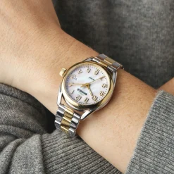 Shinola Derby|Two-Tone Watches|Derby Watch White Mother of Pearl