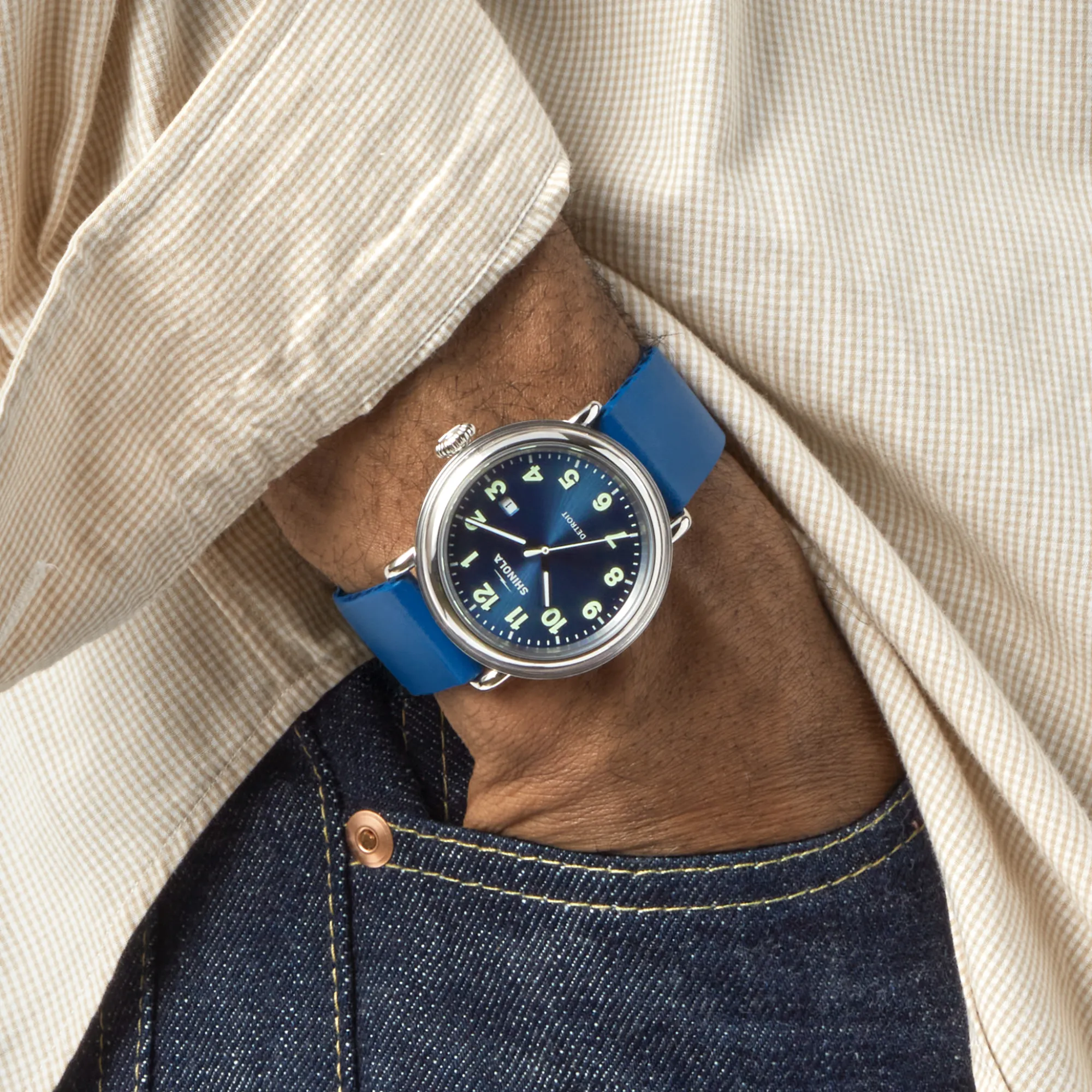 Shinola Women'S Watches|Detrola|Detrola Watch Blue