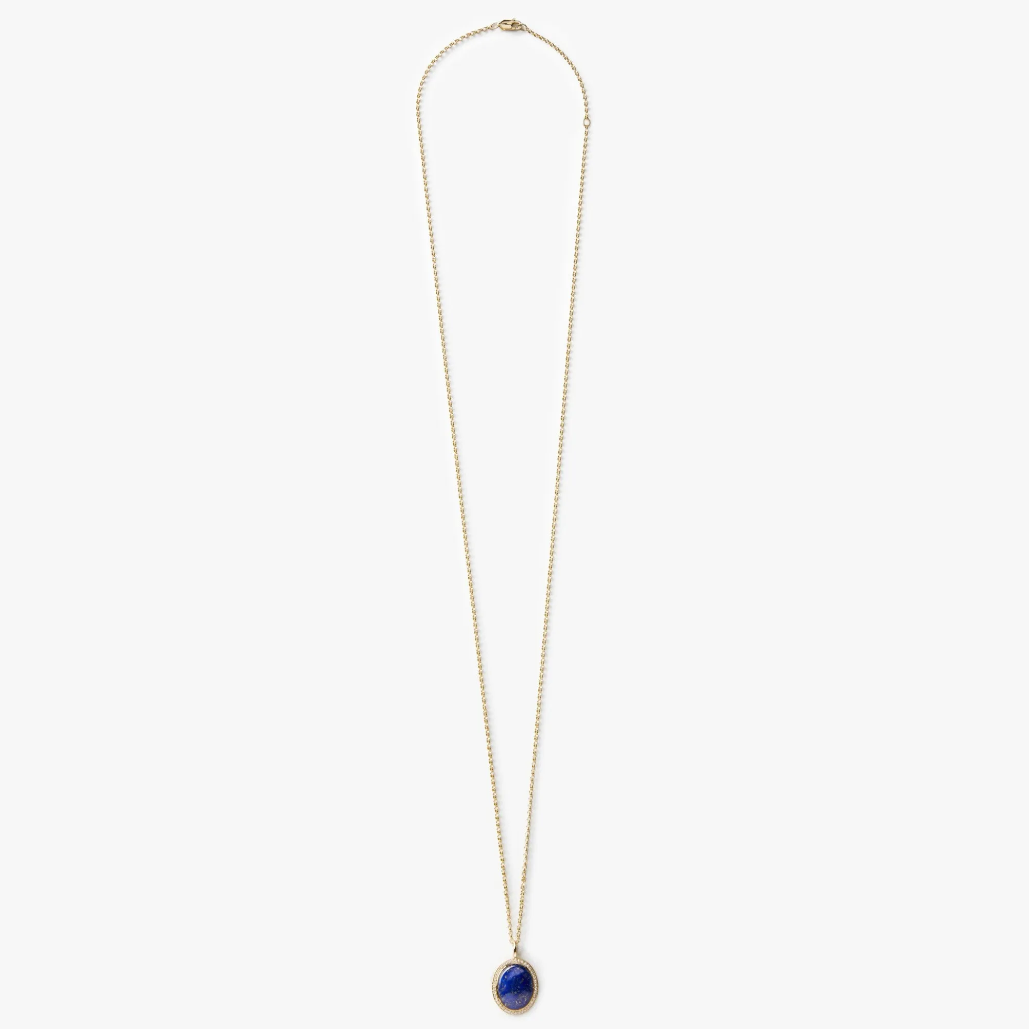 Shinola Engravable|Shop All Women'S Jewelry|Diamond Pave Lapis Pendant Necklace