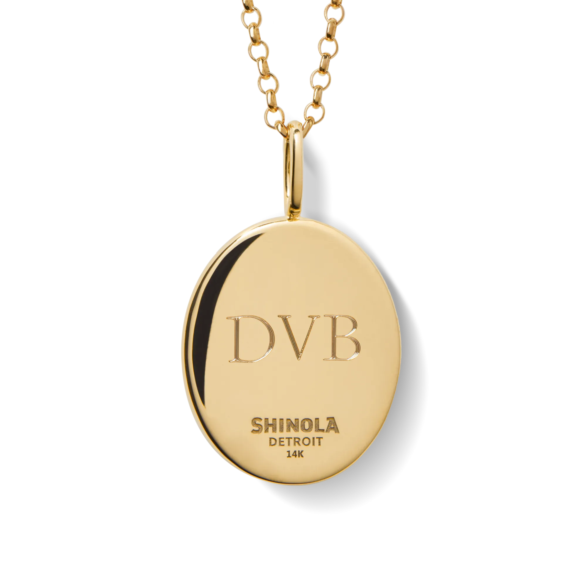 Shinola Engravable|Shop All Women'S Jewelry|Diamond Pave Lapis Pendant Necklace