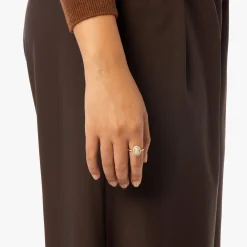 Shinola Rings|Shop All Women'S Jewelry|Diamond Pave Oval Ring