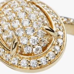 Shinola Rings|Shop All Women'S Jewelry|Diamond Pave Oval Ring