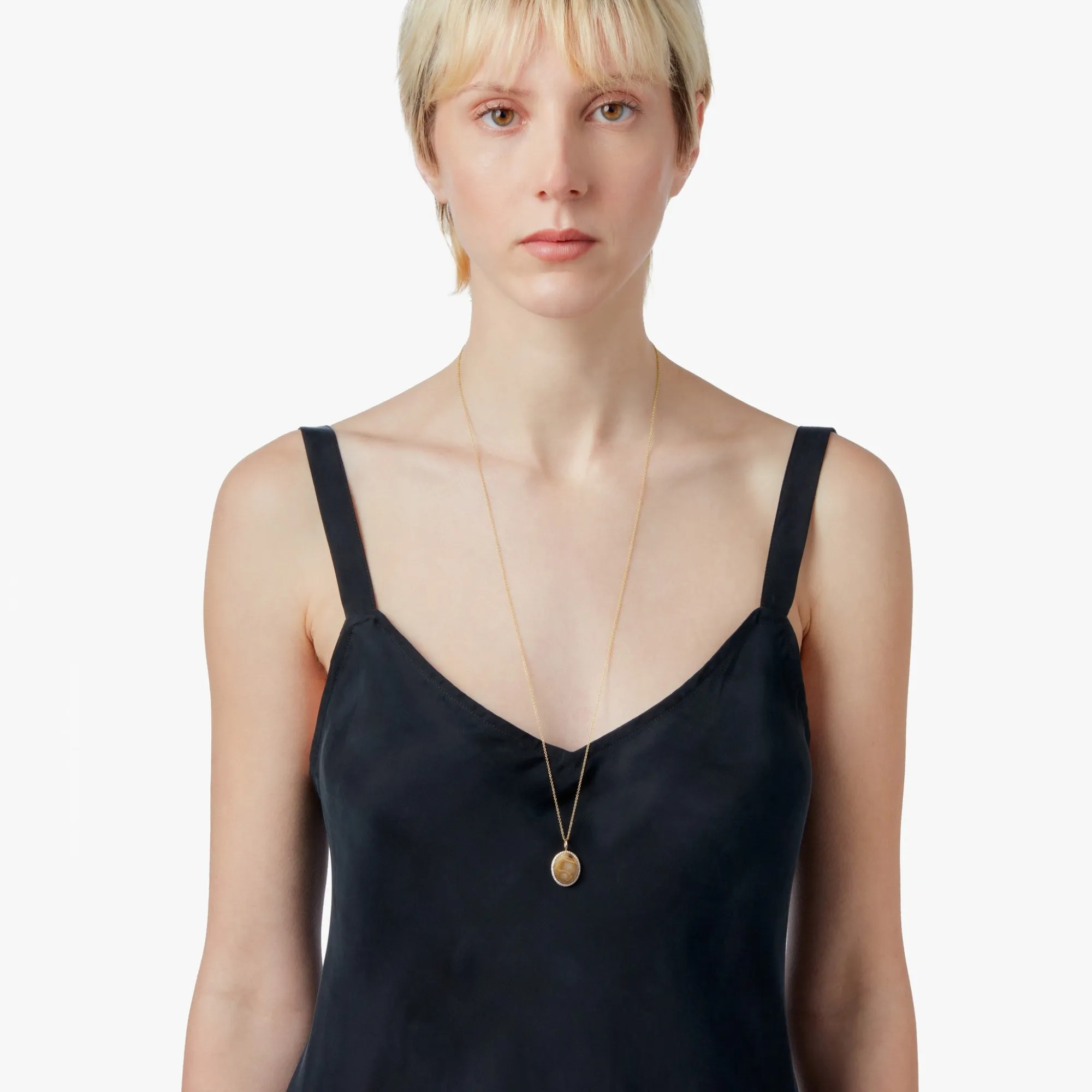 Shinola Engravable|Best Sellers|Diamond Pave Necklace Petoskey