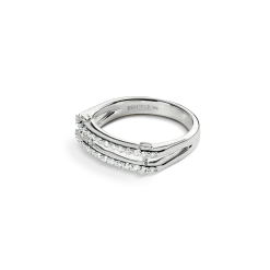 Shinola Rings|Shop All Women'S Jewelry|Diamond Pave Rivet Double Row Ring