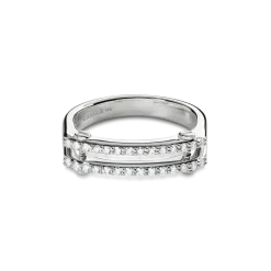 Shinola Rings|Shop All Women'S Jewelry|Diamond Pave Rivet Double Row Ring