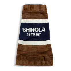 Shinola Shop All|Shop All Home|Dog Sweater Brand Stripe / Tan
