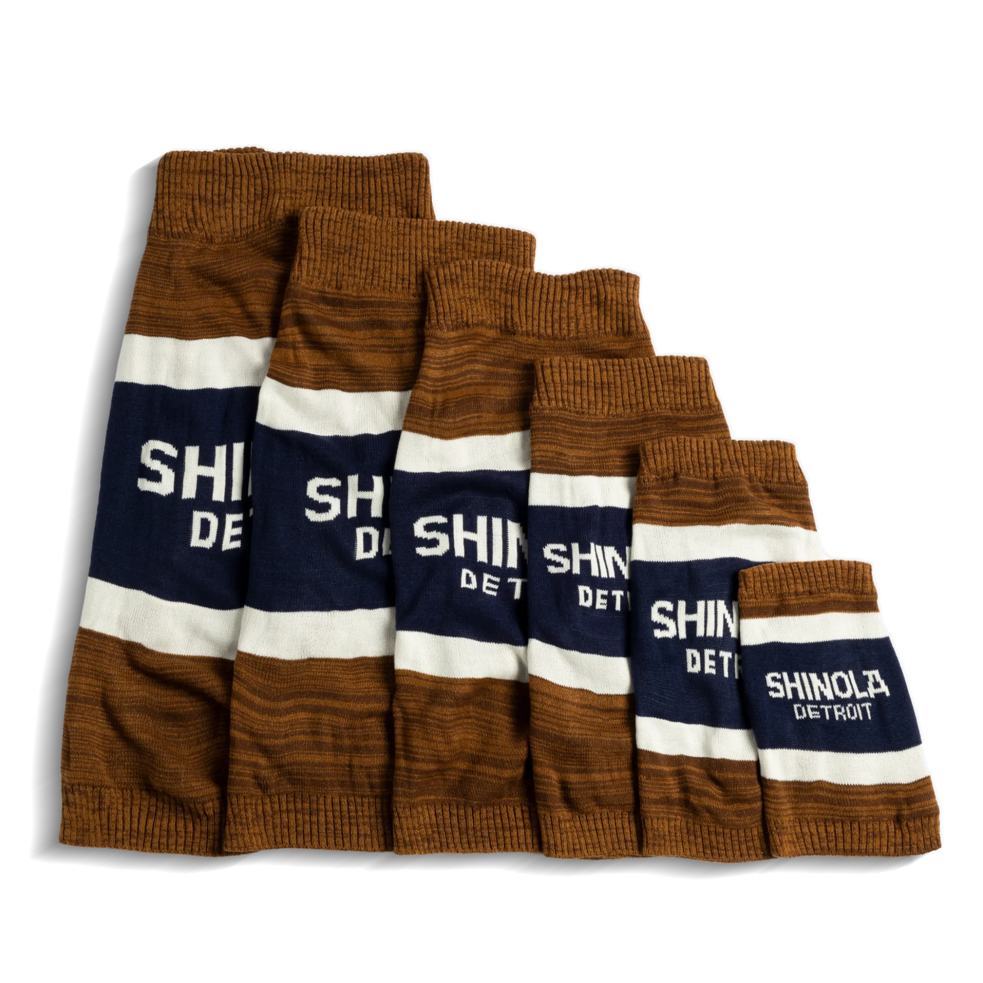 Shinola Shop All|Shop All Home|Dog Sweater Brand Stripe / Tan