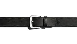 Shinola Belts|Belts|1 1/2" Double Stitch Belt Black