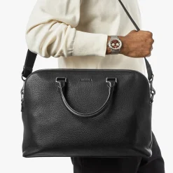 Shinola Best Sellers|Briefcases|Double Zip Briefcase Black