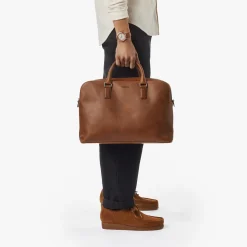 Shinola Best Sellers|Briefcases|Double Zip Briefcase Medium-Brown