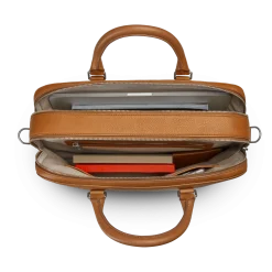 Shinola Briefcases|Shop All Men'S Leather & Bags|Double Zip Briefcase Tan