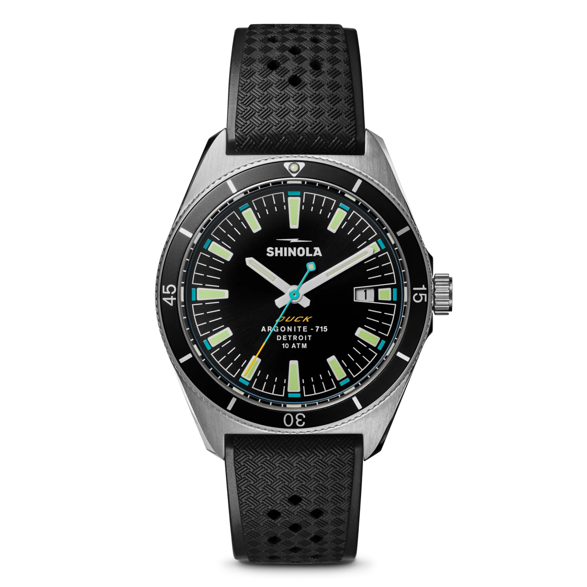 Shinola Best Sellers|Best Sellers|Duck Watch Black